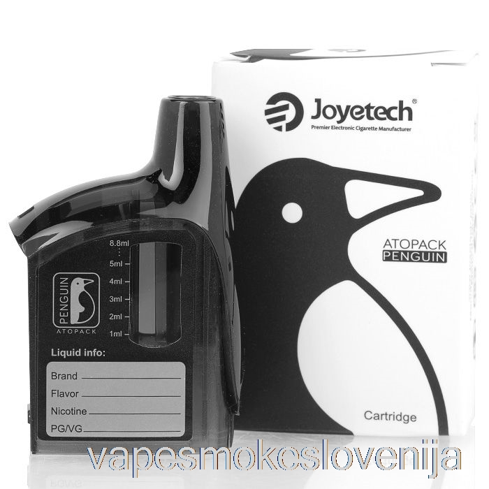 Vape Za Enkratno Uporabo Joyetech Atopack Penguin Nadomestna Kartuša Za črno - 8,8 Ml Kartuša